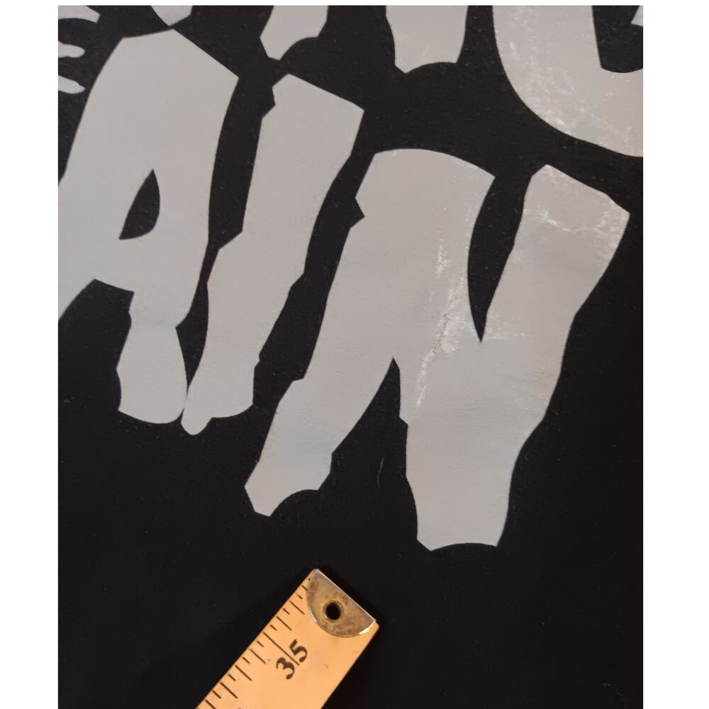 Famous Stars & Straps Tee L Black Bring The Pain Front Back - Picture 16 of 16